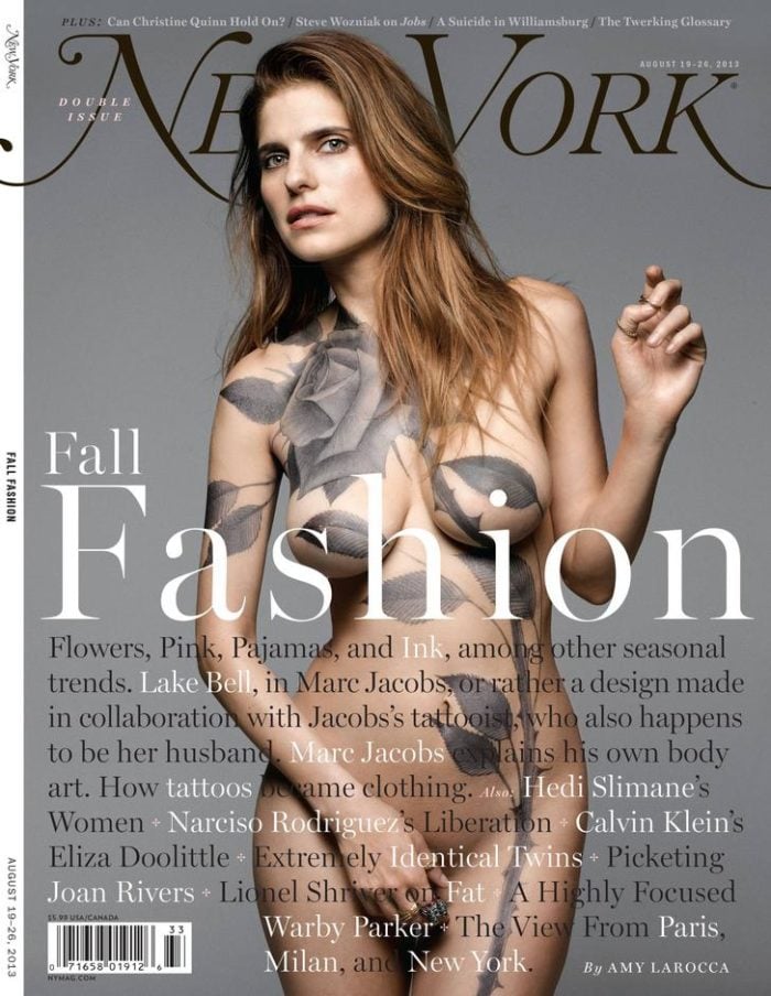 Lake Bell on the cover of New York magazine
