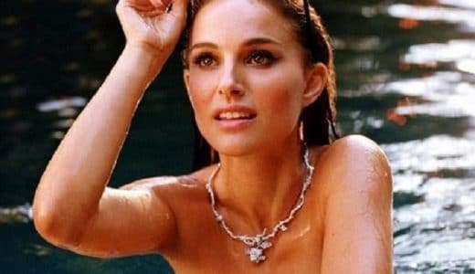 Natalie Portman topless for Ms. Dior